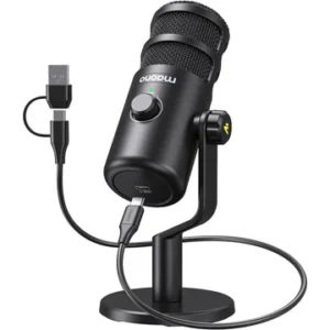 Maono AU-PM422 Monitorable USB Condenser Microphone Kit Black