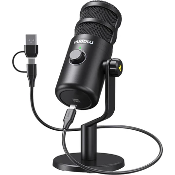 Maono AU-PM422 Monitorable USB Condenser Microphone Kit Black